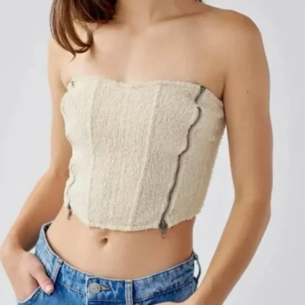 Out From Under Fleece Double-Zip Corset